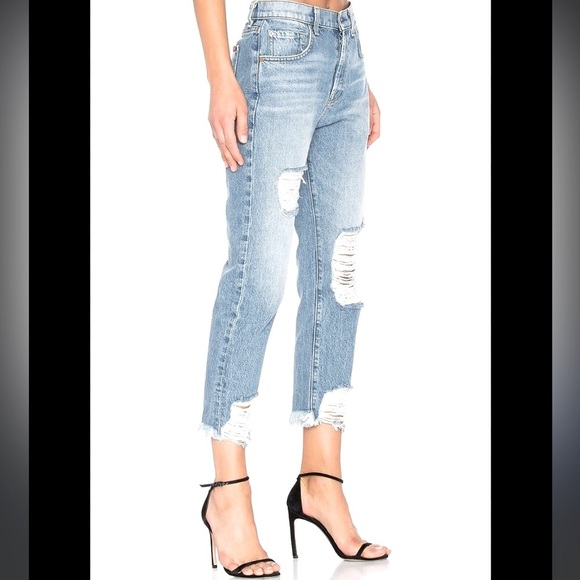 7 For All Man Kind High Waisted Josefina in Vintage Wythe 2 Size 27 - Picture 2 of 8